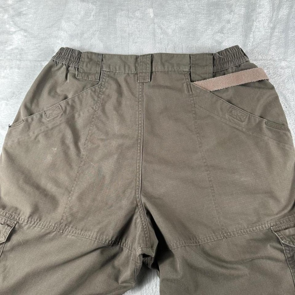 511 Tactical Cargo Pants Mens Tag 36x34 (Actual 36x33) Green TAC-143 Ripstop - Picture 5 of 9